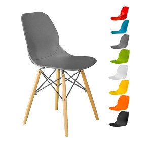 صندلی پایه چوبی ثابت کد K500